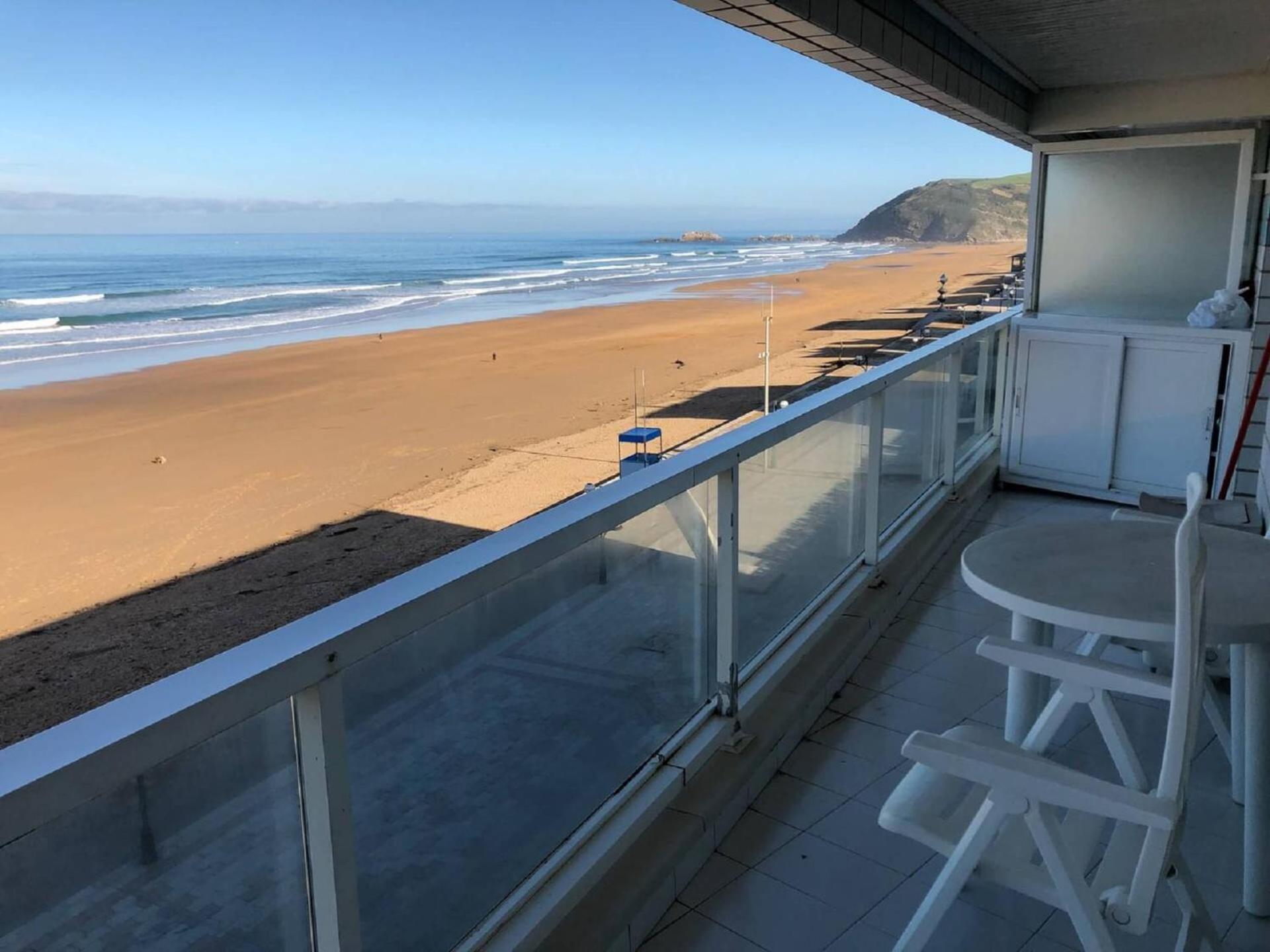 Appartement Egona-Slui 1ªlinea Playa, Vista Increible, Garaje à Zarautz Extérieur photo